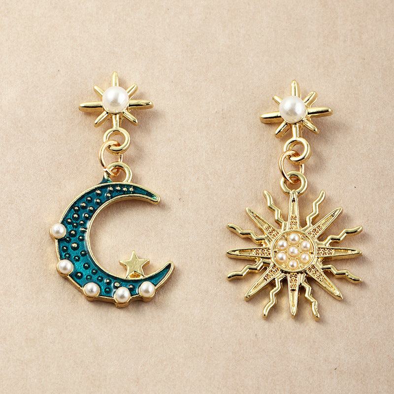 Aretes Luna y Sol LE-02