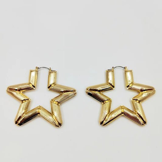 Aretes estrella XL LE-01