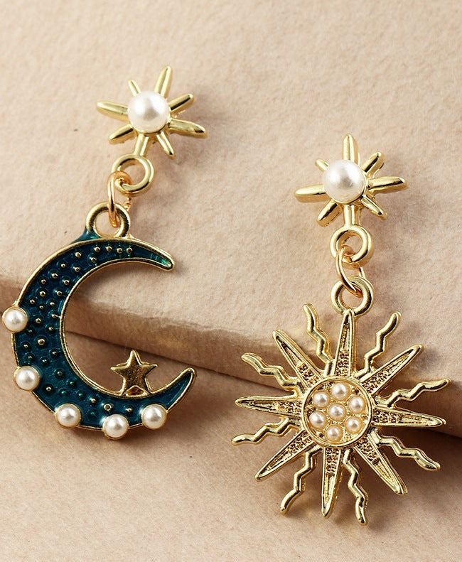 Aretes Luna y Sol LE-02