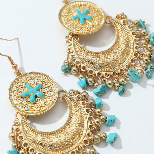 Aretes Turquesa LE-65